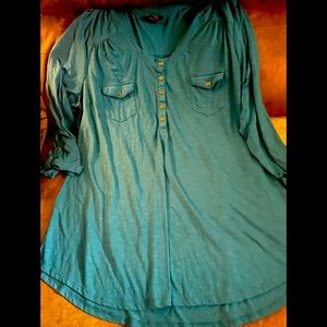 Teal colored light weight